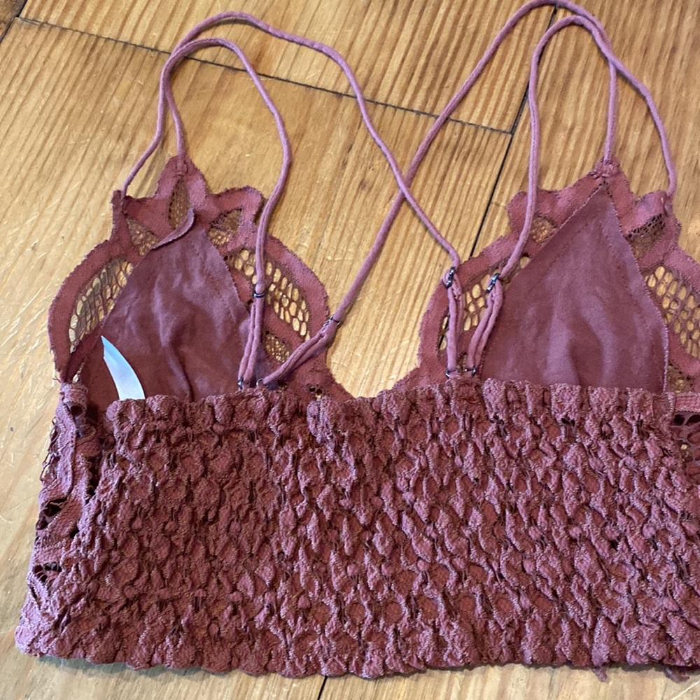 Free people longline bralette, Xs/s, crop lace tank - Picture 2 of 3